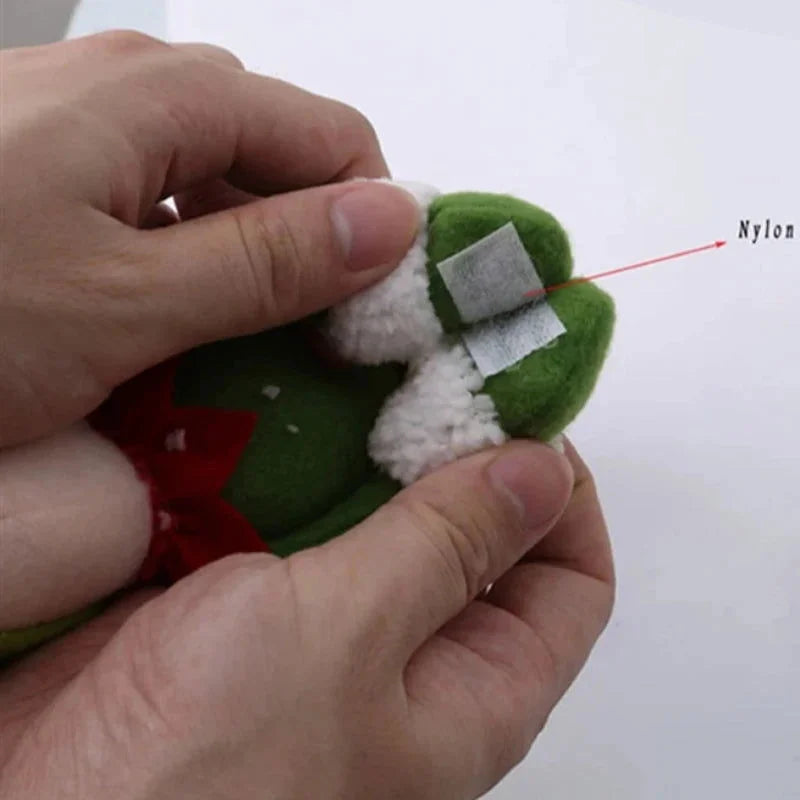Capa para Garrafa de Vinho Natalina com Papai Noel e Boneco Neve Lenogue
