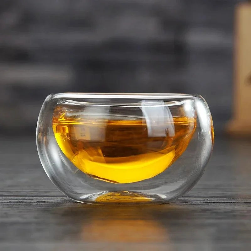 Conjunto de Xícaras Chá Vidro para Cerimônia Kung Fu Lenogue - 600ml