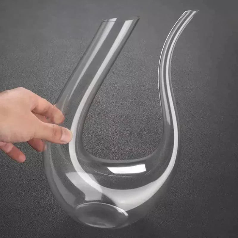 Decanter de Vinho Vidro em Formato Cisne 1500ml Lenogue Transparente