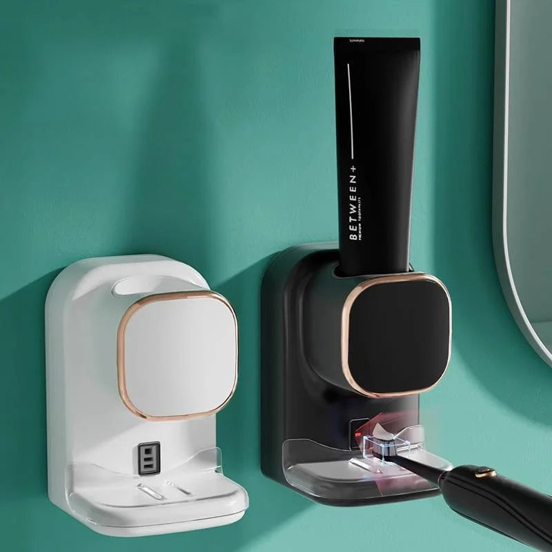 Dispensador Automático de Pasta Dente com Sensor e Usb Lenogue
