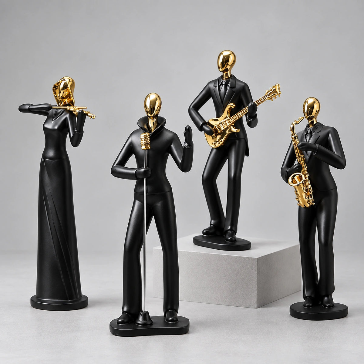 Escultura Orquestra Musical Sérénité Design Artístico Lenogue