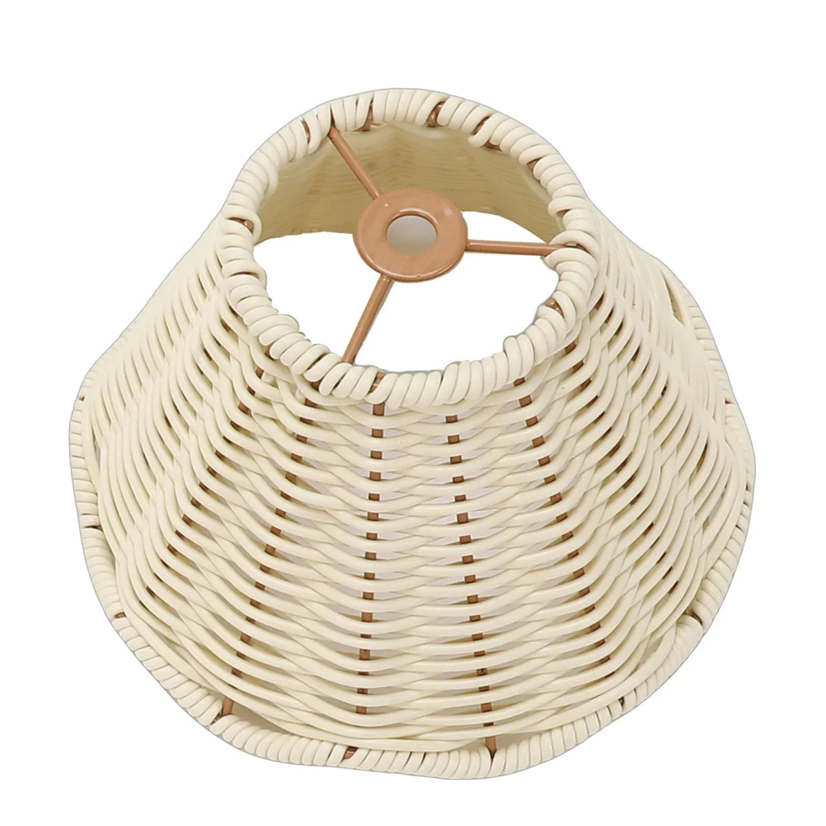 Luminária de Mesa Rattan Rotin sem Fio Brilho Ajustável Lenogue