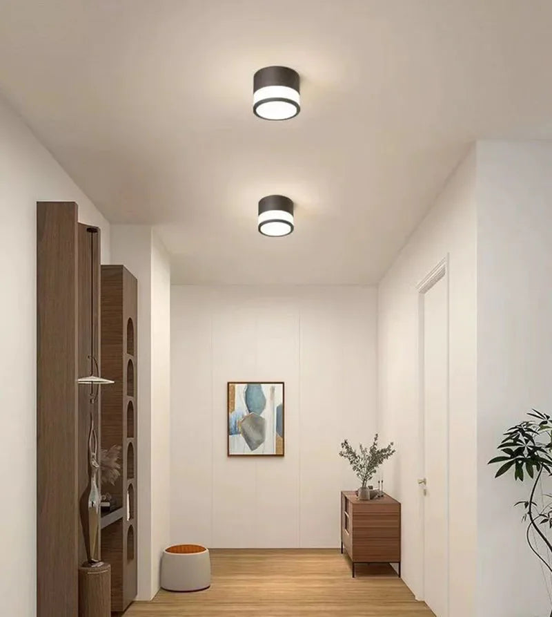 Luminária de Teto Led Alumínio Estilo Nórdico para Sala Lenogue