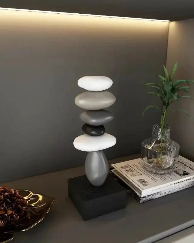 Miniaturas Decorativas em Resina para Escritório e Sala Estilo Moderno Lenogue