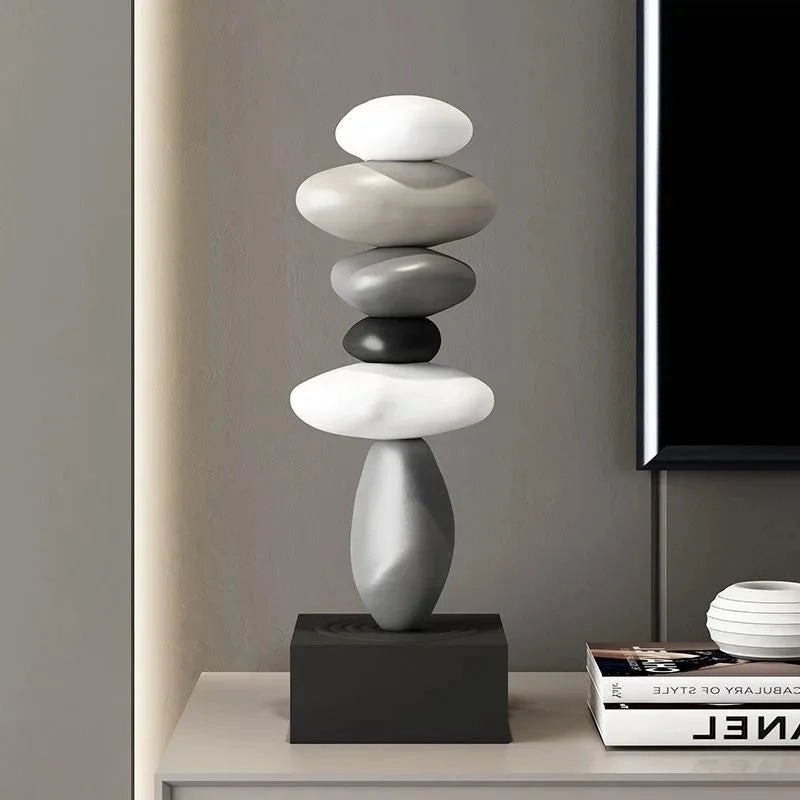 Miniaturas Decorativas em Resina para Escritório e Sala Estilo Moderno Lenogue