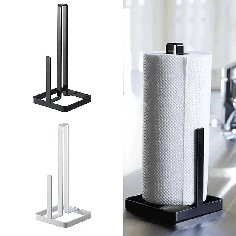 Suporte de Papel Toalha Metal para Bancada e Cozinha Lenogue
