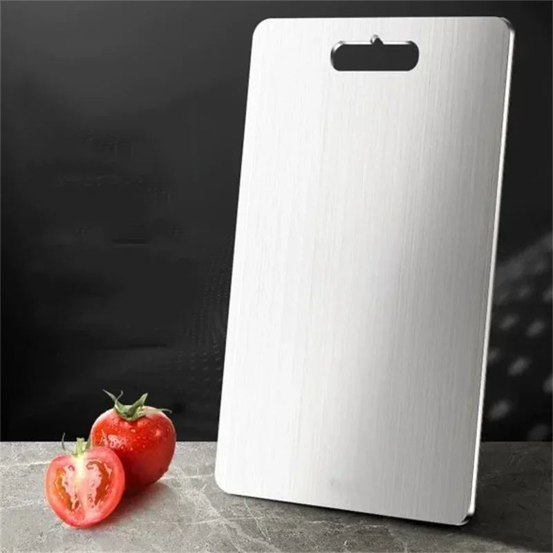 Tábua de Corte em Aço Inoxidável para Cozinha Antiodor Lenogue