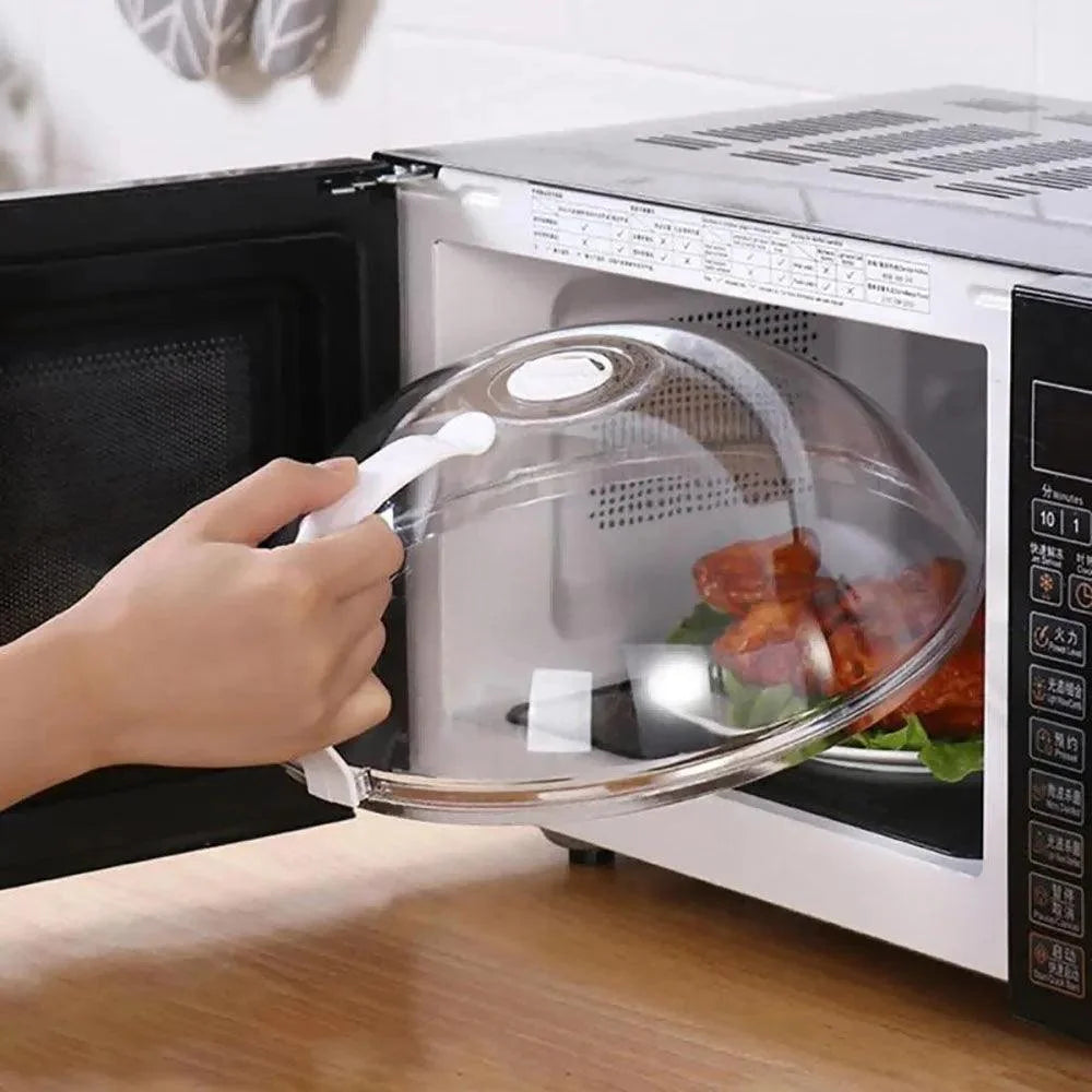 Tampa Anti-respingos para Micro-ondas e Forno com Saída de Vapor Lenogue