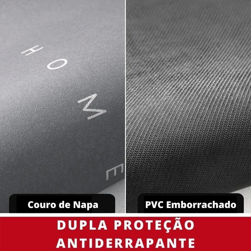 Tapete Antiderrapante Premium com 3 Camadas Oval Lenogue