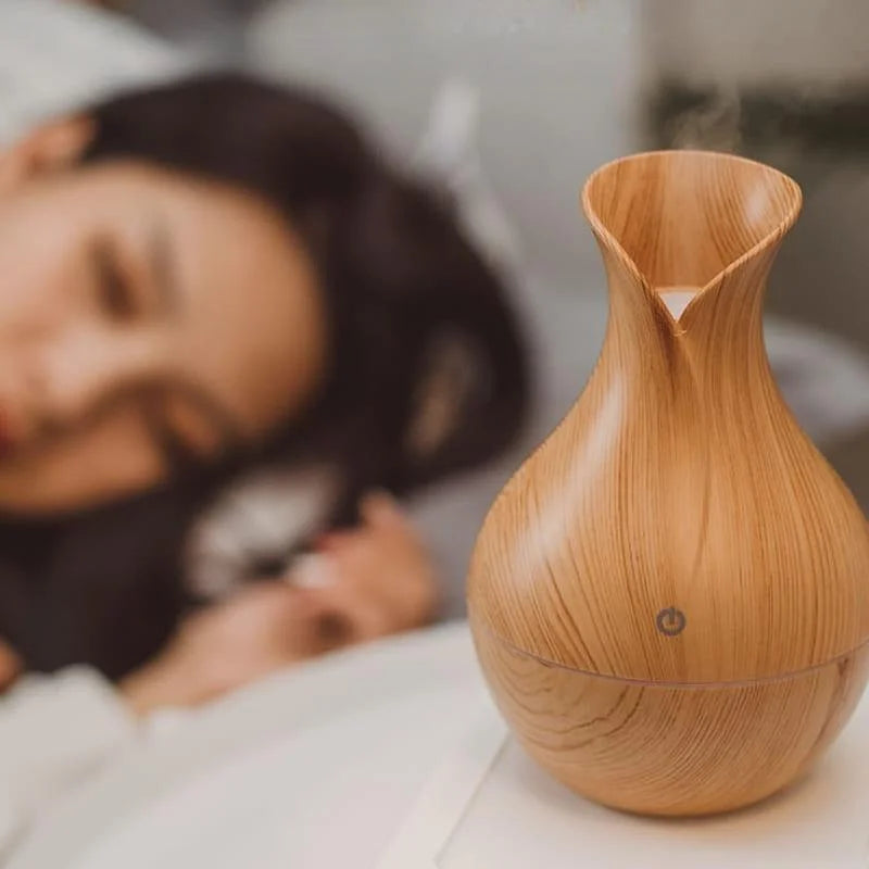Umidificador Difusor de Ar Silencioso para Aromaterapia Lenogue