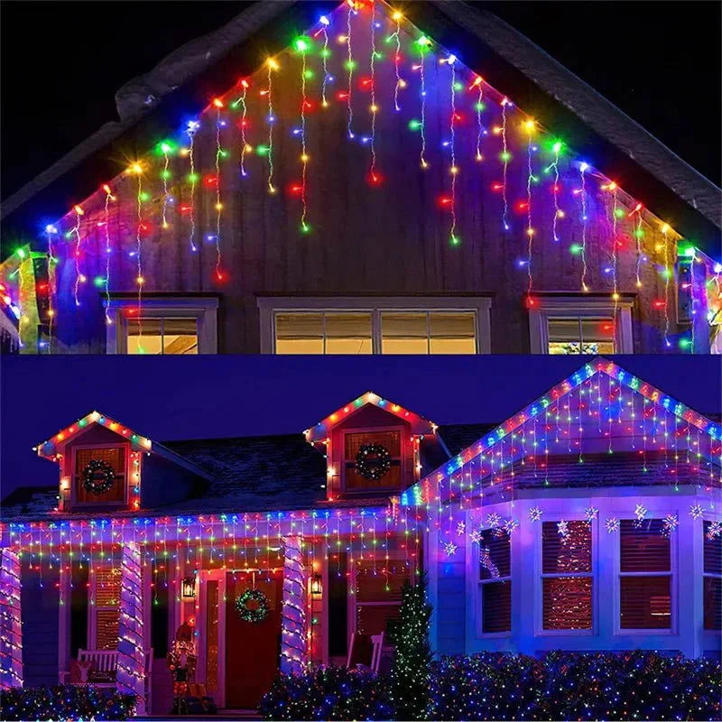 Varal de Luzes Natal Brilhante 5 Metros Lenogue