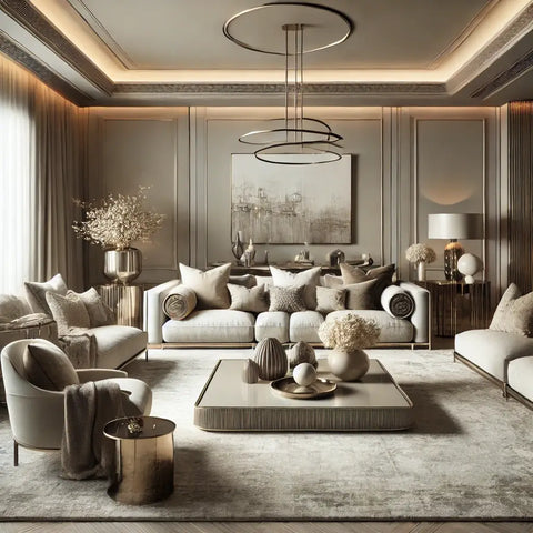 Elegância e Praticidade: como Transformar sua Sala de estar em um Espaço Luxuoso