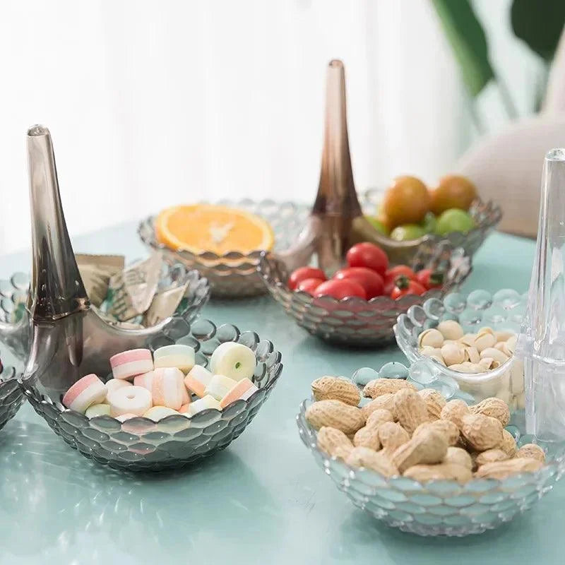 Bandeja de Frutas Multiuso Criativa em Estilo Europeu Lenogue