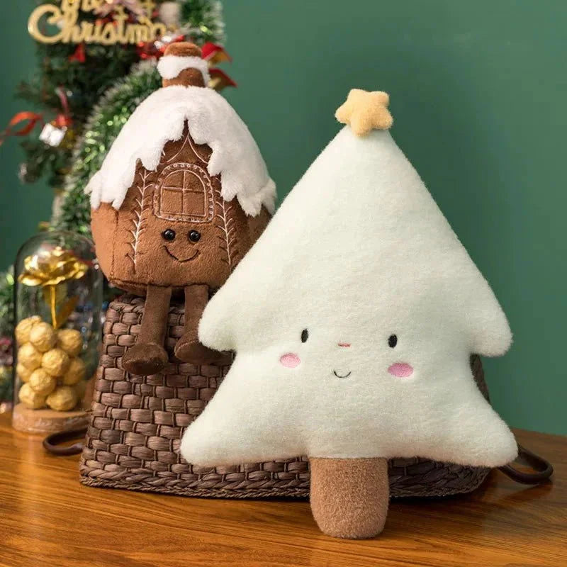 Bonecos de Pelúcia Natalinos para Decoração Lenogue