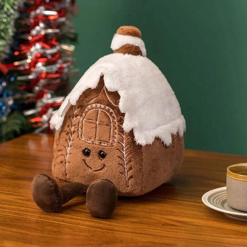 Bonecos de Pelúcia Natalinos para Decoração Lenogue Casa (22 Cm)
