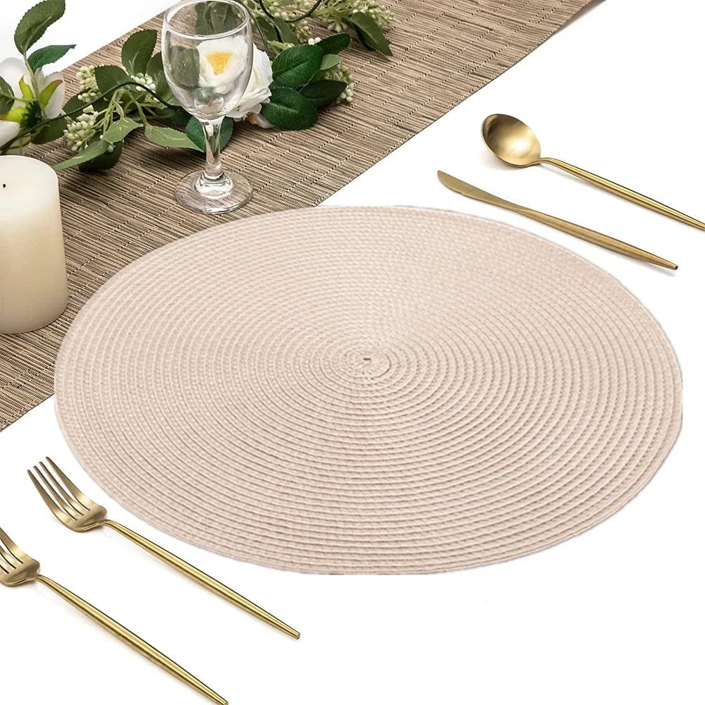 Conjunto de Jogo Americano 6 Peças para Mesa Jantar Lenogue