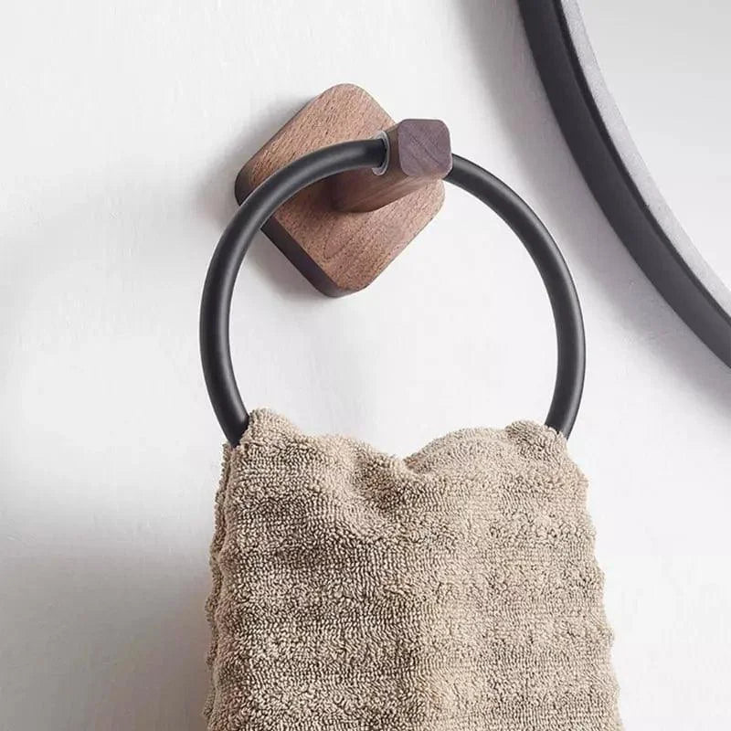 Conjunto de Suporte para Banheiro com Porta Toalha Lenogue
