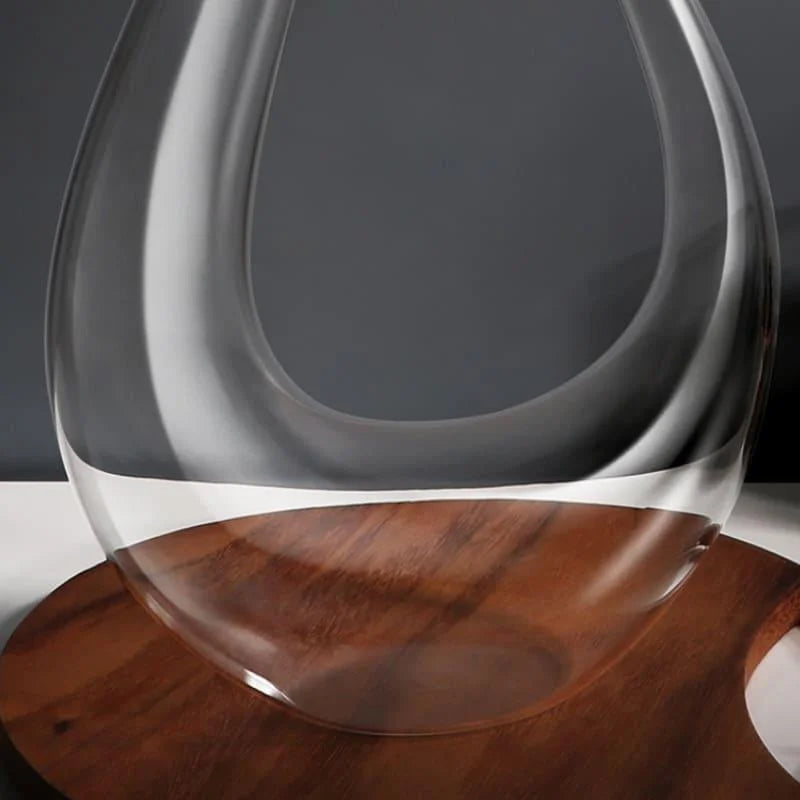Decanter de Vinho Vidro em Formato Cisne 1500ml Lenogue Transparente