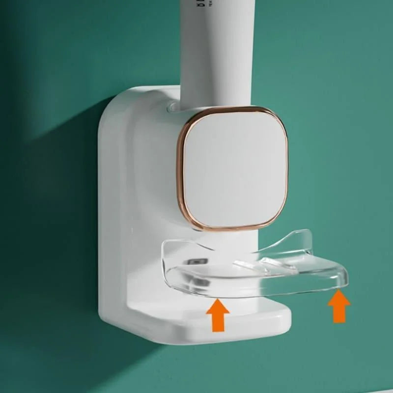 Dispensador Automático de Pasta Dente com Sensor e Usb Lenogue Branco