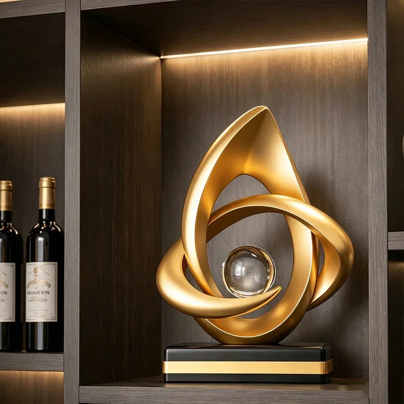 Estatueta Atelier de Luxo Tema da Sorte Lenogue