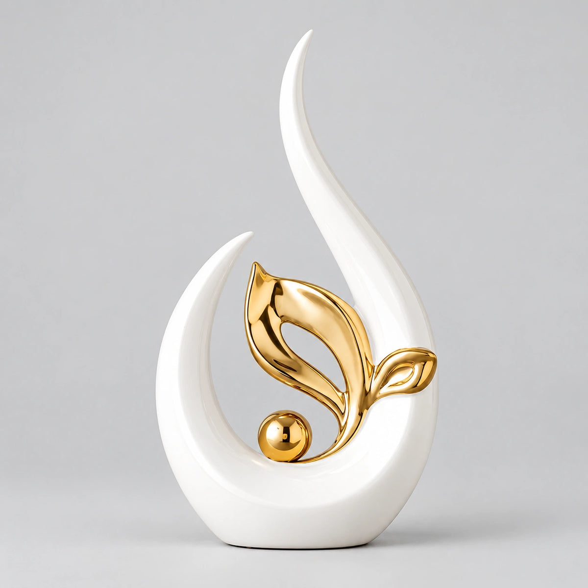 Estatueta Douceur para Decoração em Cerâmica Lenogue