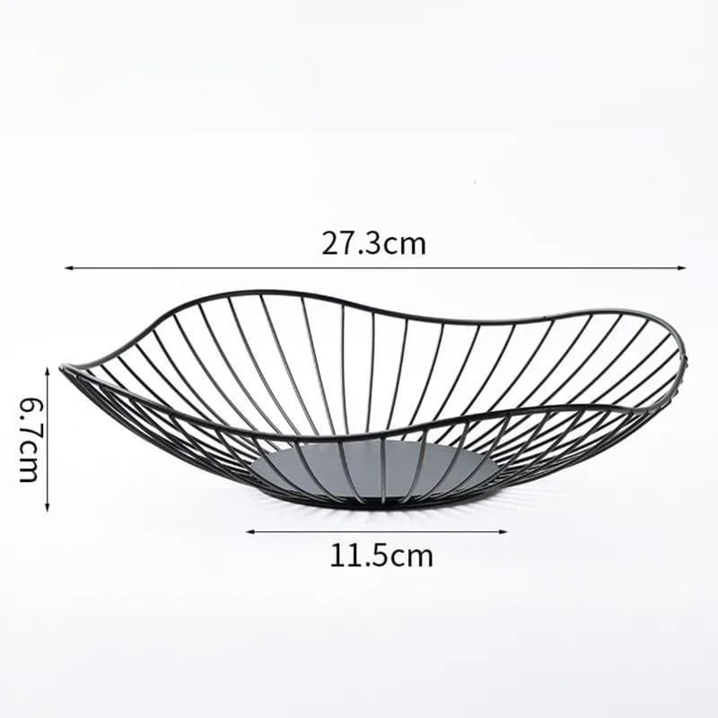 Fruteira de Metal Decorativa Multiuso para Organizar Frutas e Decorar Lenogue