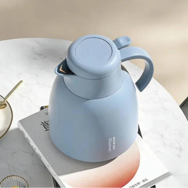 Garrafa Térmica Carafe Pressão Revestimento Interno em Vidro Lenogue