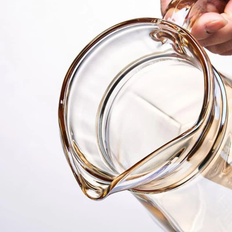 Jarra de Vidro Borossilicato 1.8l com Tampa para Bebidas Lenogue