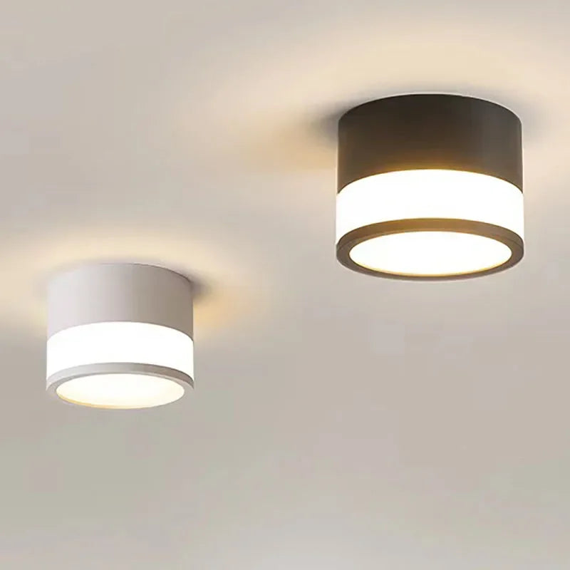 Luminária de Teto Led Alumínio Estilo Nórdico para Sala Lenogue