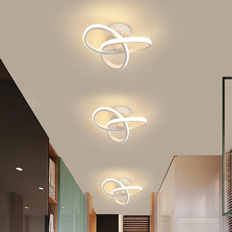 Lustre Led de Teto com 3 Cores para Quarto e Sala Jantar Lenogue