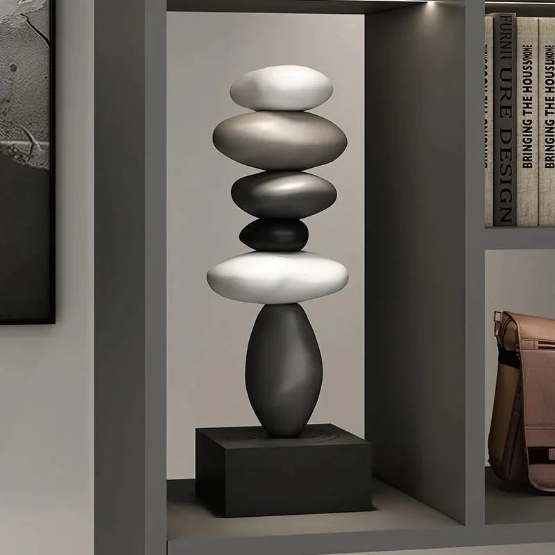 Miniaturas Decorativas em Resina para Escritório e Sala Estilo Moderno Lenogue