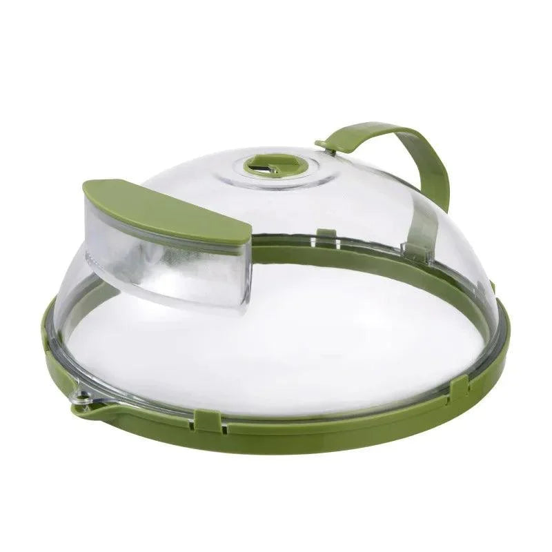 Tampa Anti-respingos para Micro-ondas com Dispenser de água Lenogue Mod. Verde Depósito