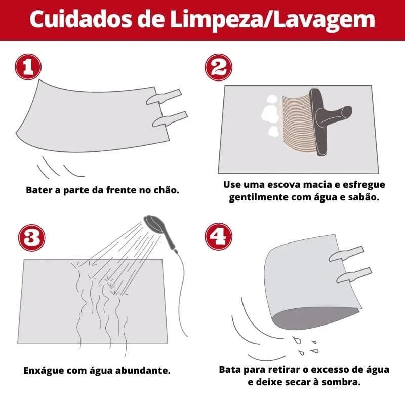 Tapete Felpudo Redondo Cáqui Mescla Antiderrapante para Sala Lenogue