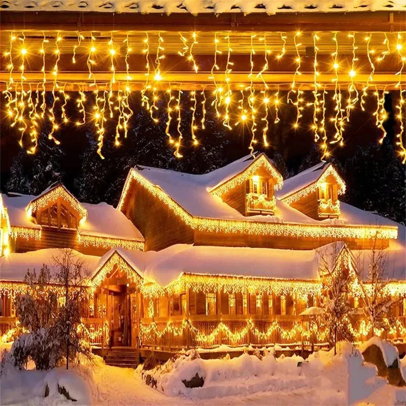 Varal de Luzes Natal Brilhante 5 Metros Lenogue